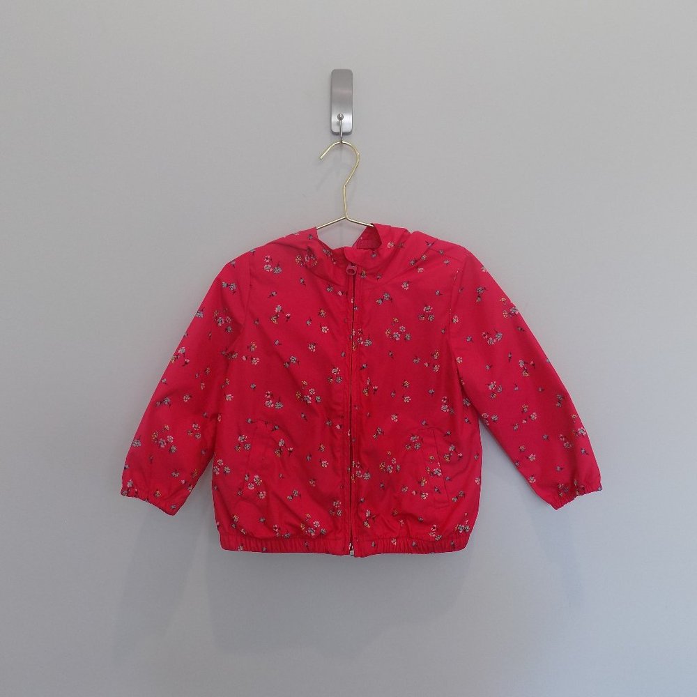 Baby Gap Pink Floral Windbreaker [2T]